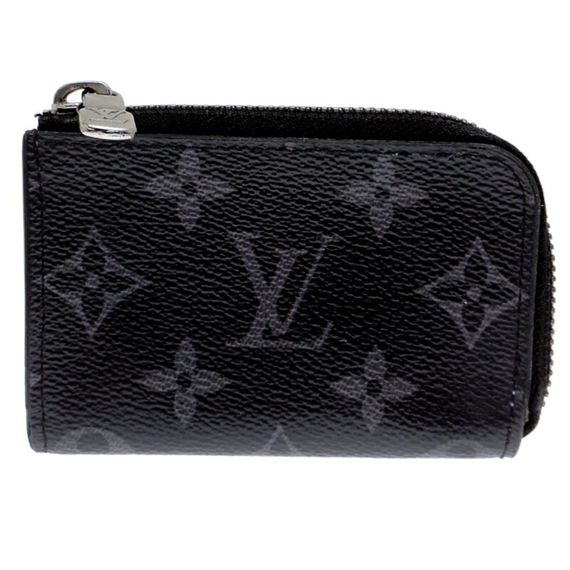 Louis Vuitton Black Monogram Eclipse Coin Purse/Coin Case