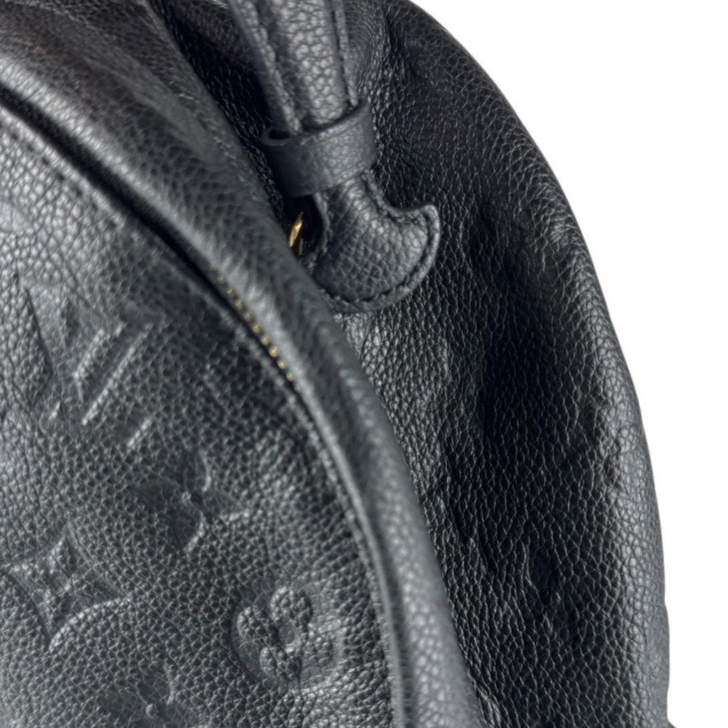 Louis Vuitton Black Monogram Empreinte Backpack
