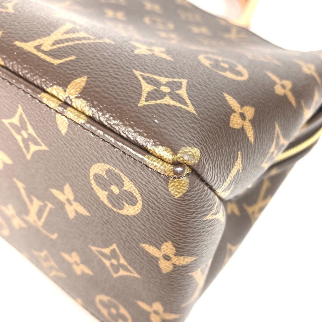 Louis Vuitton Brown Monogram Canvas Handbag Shoulder Bag Tote Bag