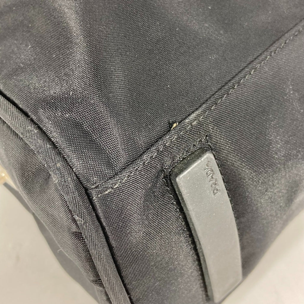Prada Black Cloth Handbag