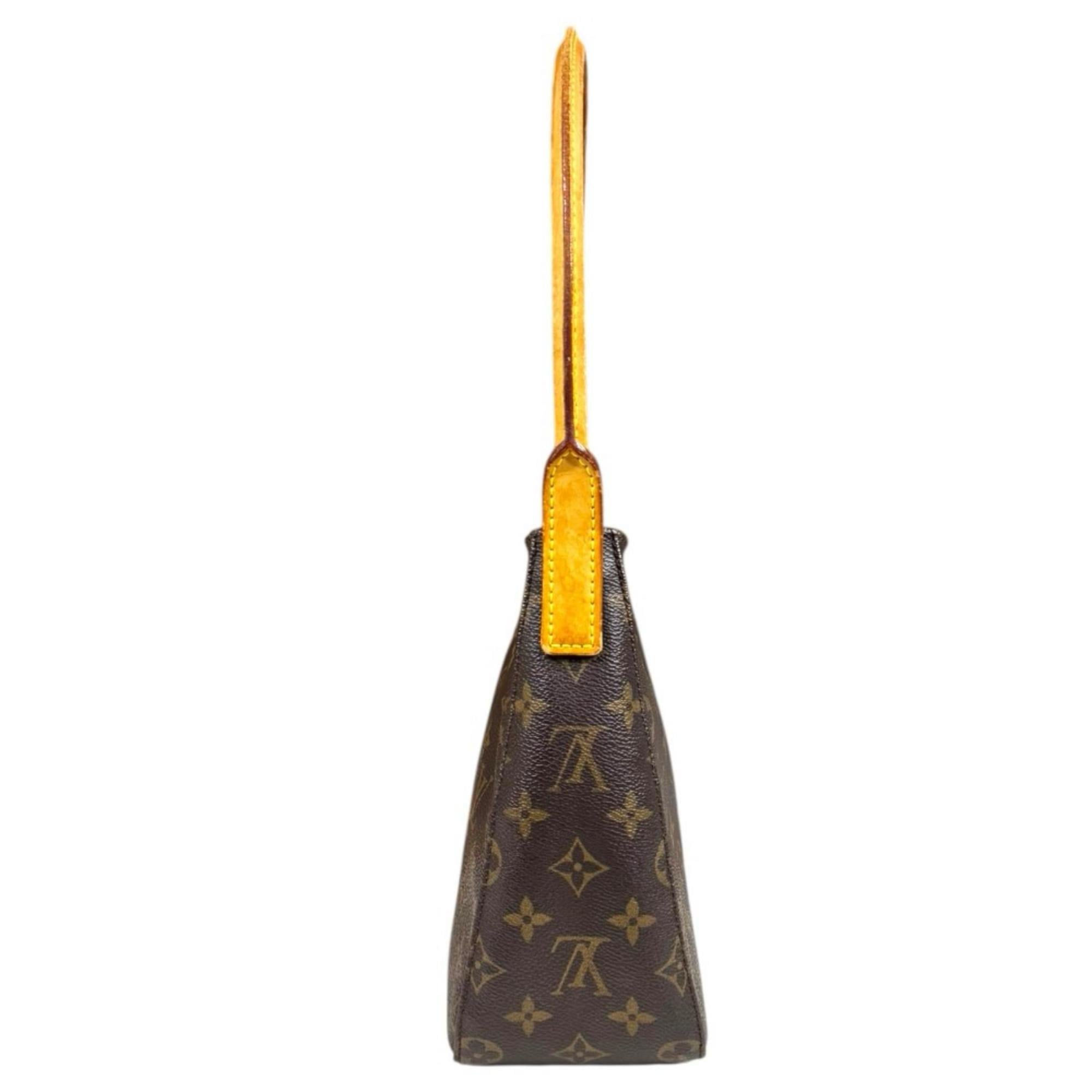 Louis Vuitton Brown Monogram Canvas Shoulder Bag