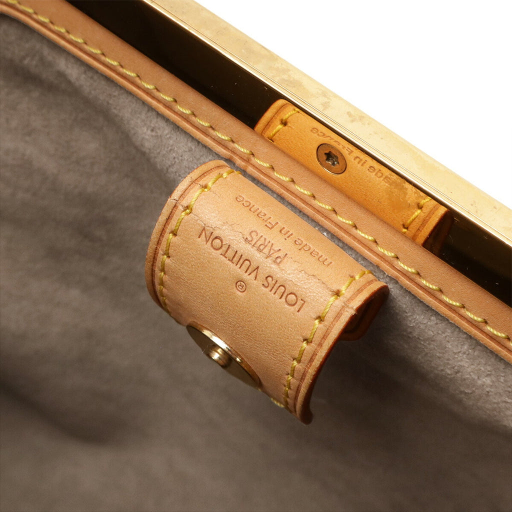 Louis Vuitton Noir Pvc Handbag Shoulder Bag