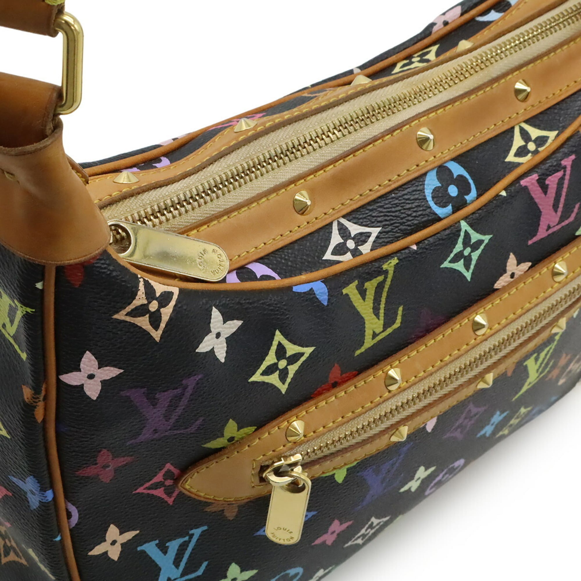 Louis Vuitton Black Monogram Multi-Color Monogram Multicolore Shoulder Bag