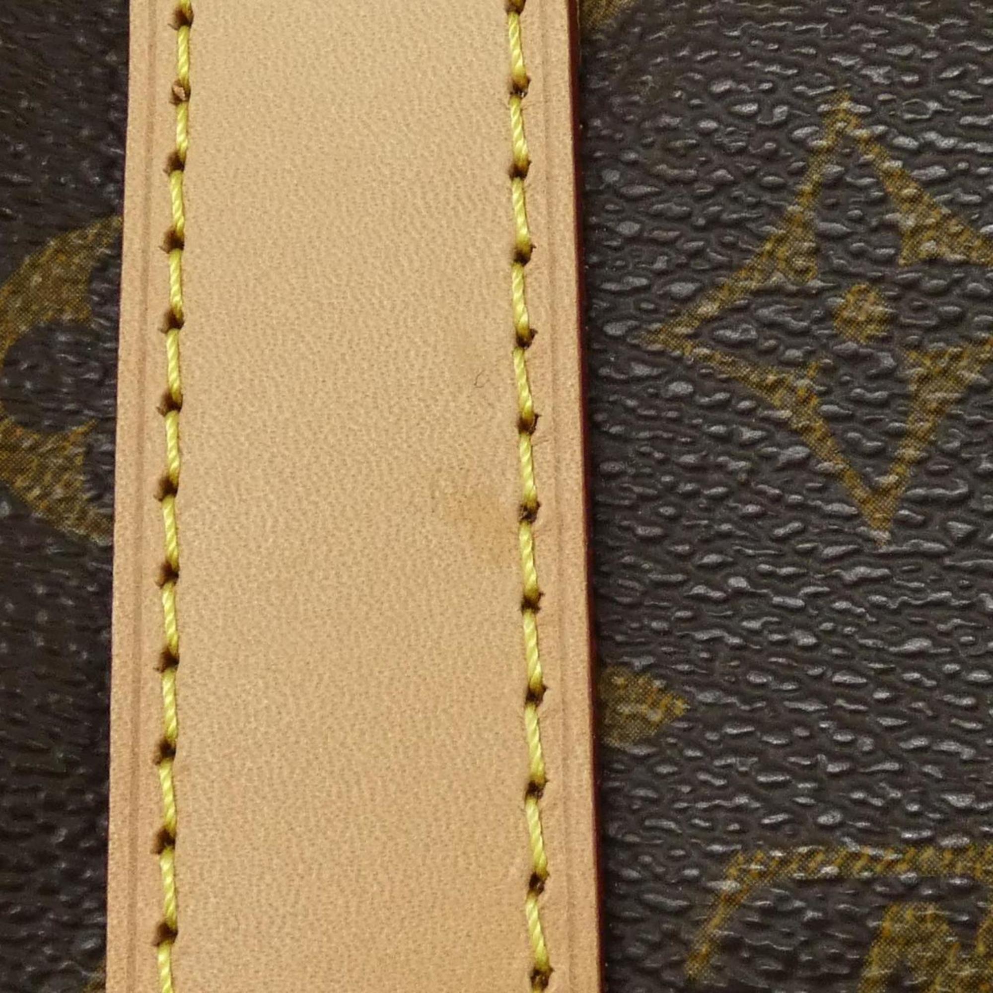 Louis Vuitton Brown Coated Canvas Boston Bag
