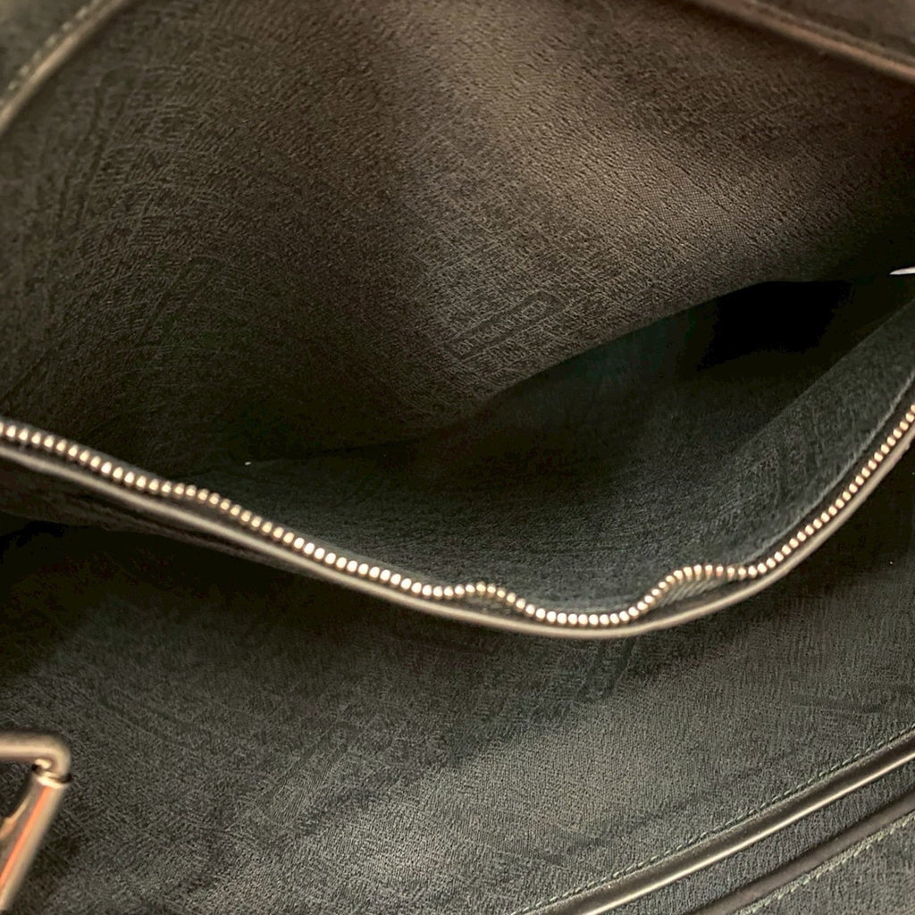 Bottega Veneta Black Leather Handbag Shoulder Bag