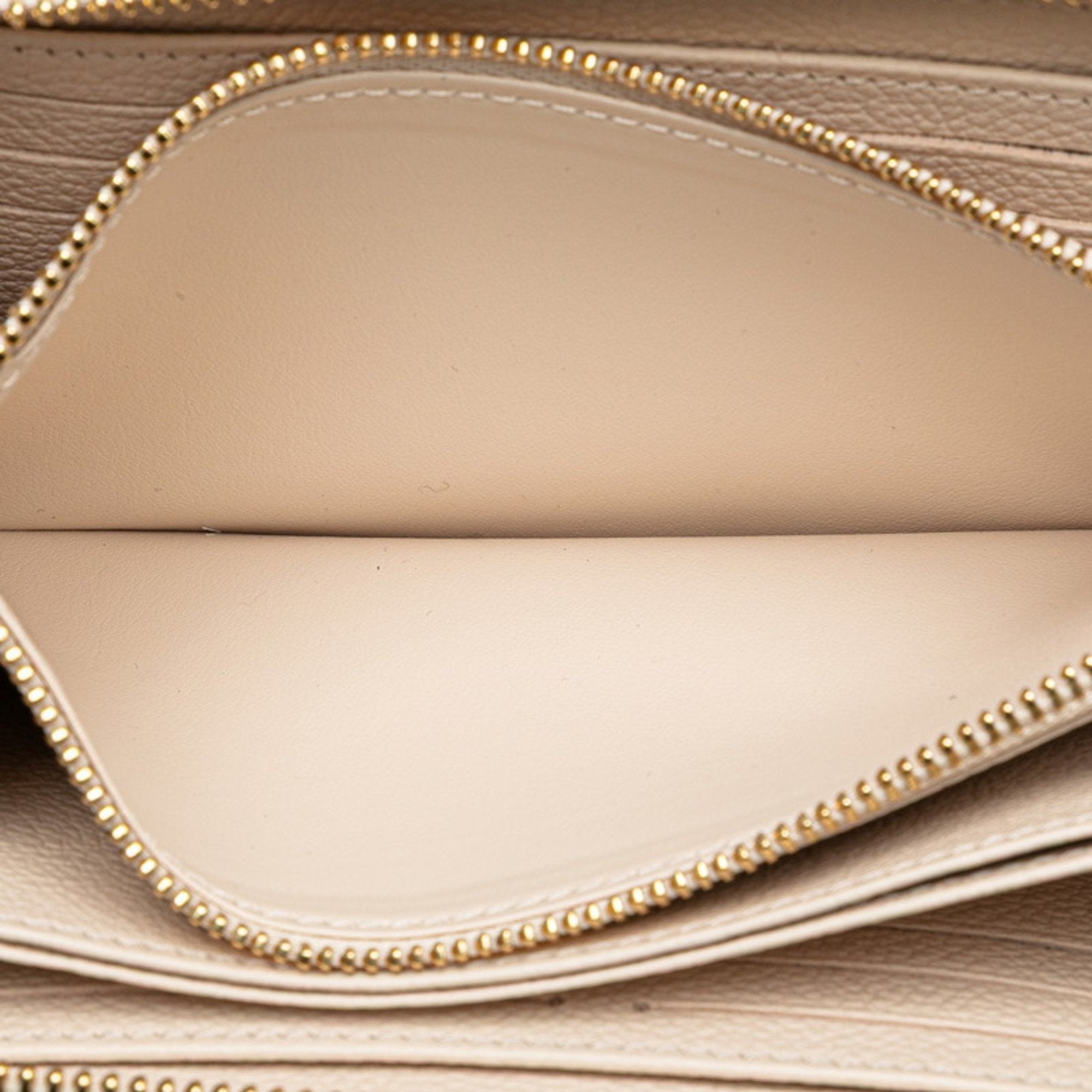 Louis Vuitton Pink White Pvc Leather Long Wallet