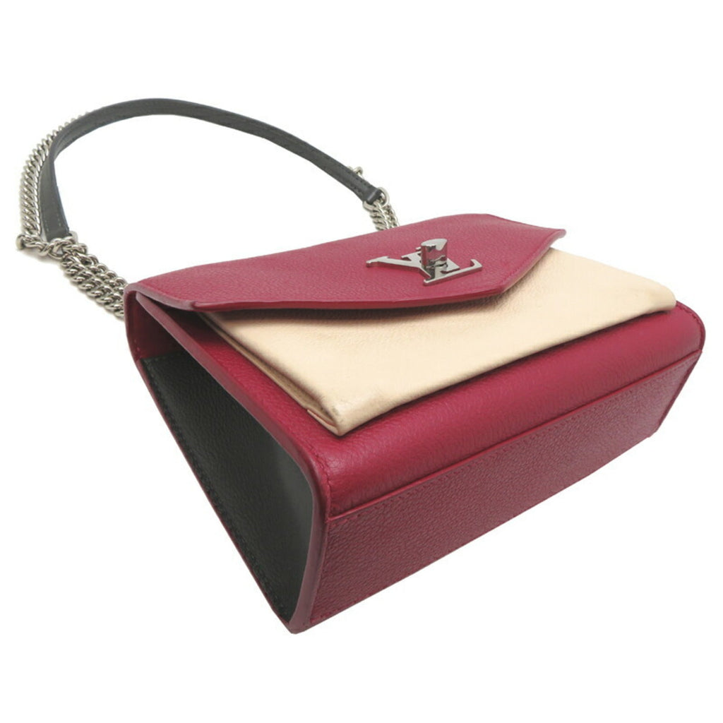 Louis Vuitton Bordeaux Ivory Leather Shoulder Bag
