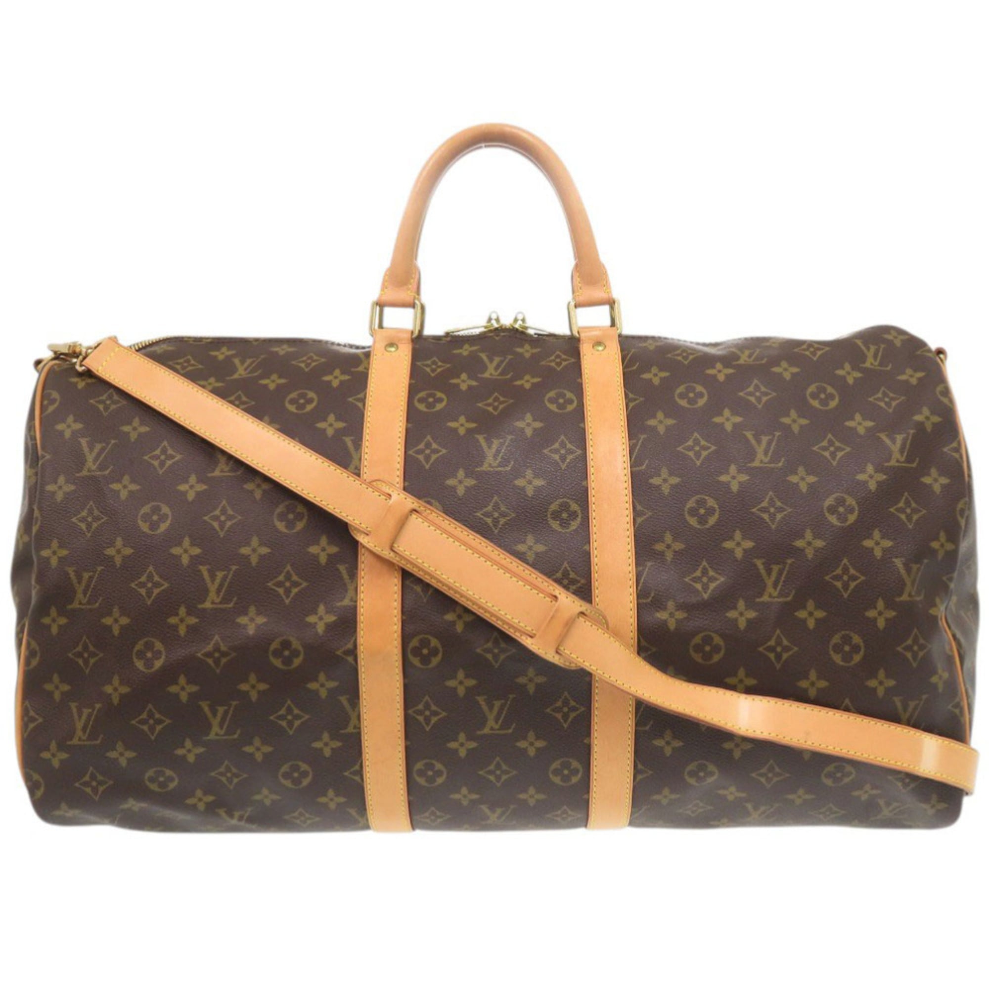 Louis Vuitton Brown Monogram Monogram Boston Bag