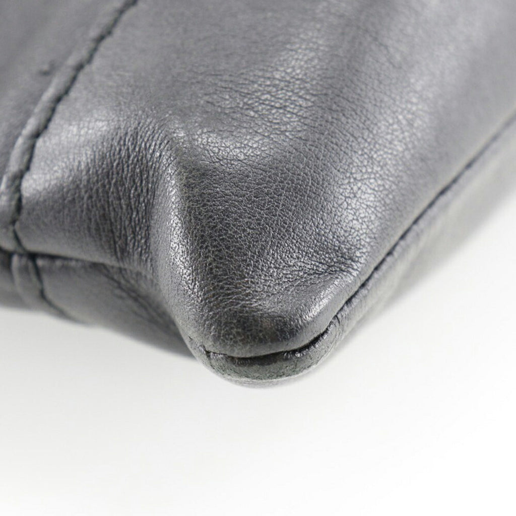 Balenciaga Black Suede Clutch