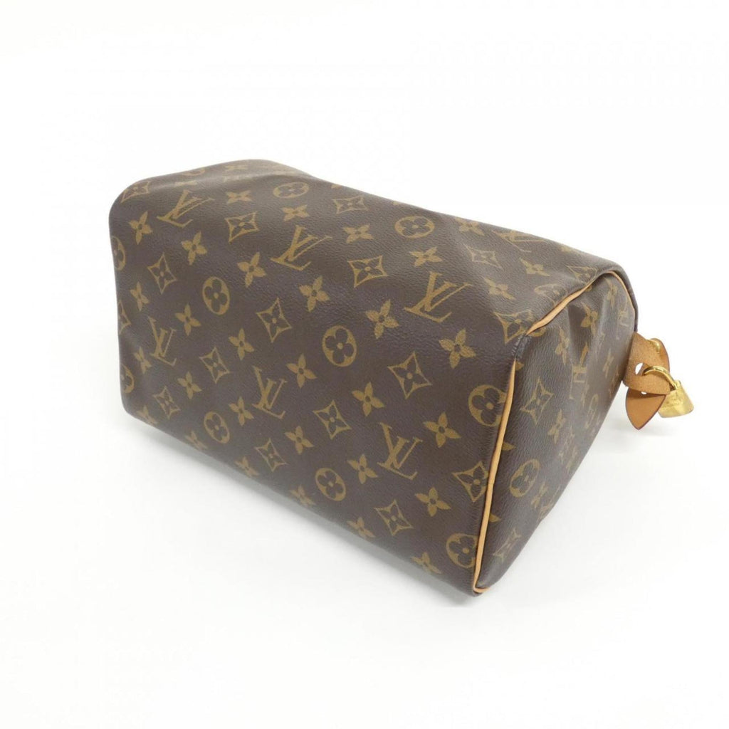 Louis Vuitton Marron Coated Canvas Boston Bag