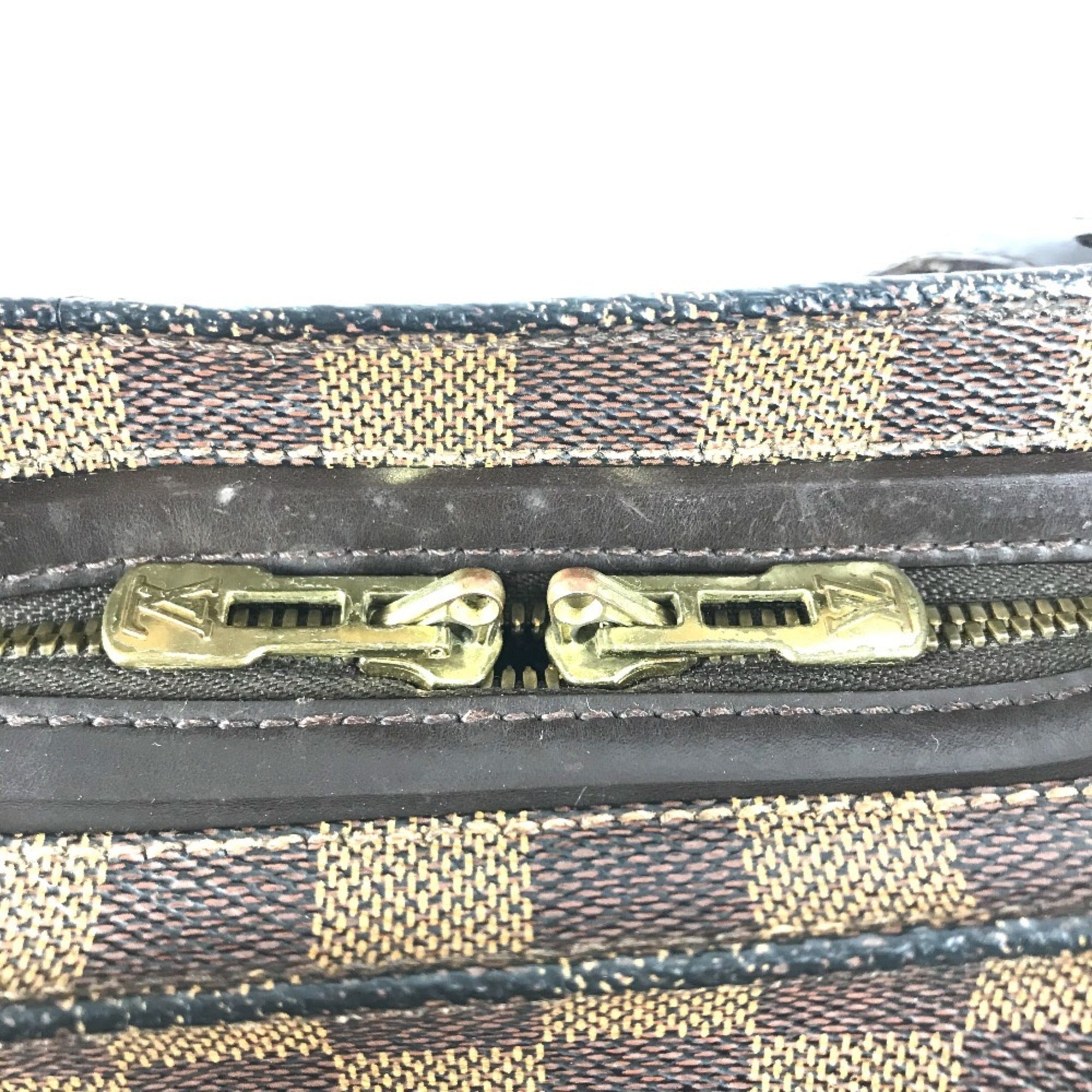Louis Vuitton Brown Damier Canvas Shoulder Bag Tote Bag