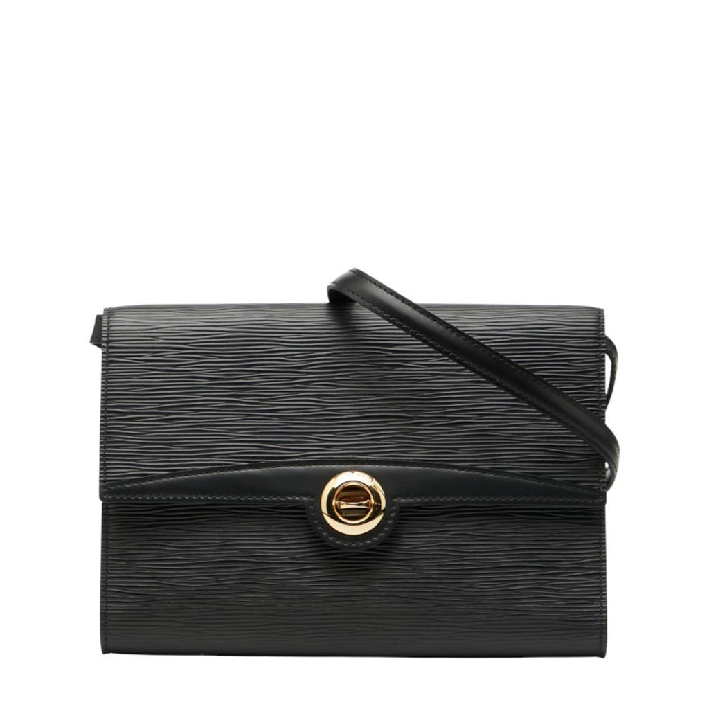 Louis Vuitton Black Noir Leather Shoulder Bag