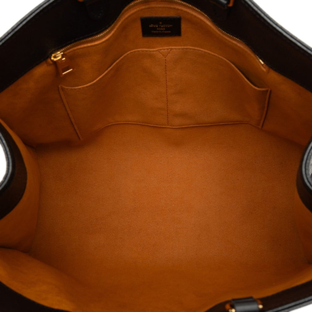 Louis Vuitton Monogram Empreinte Noir Leather Shoulder Bag Tote Bag