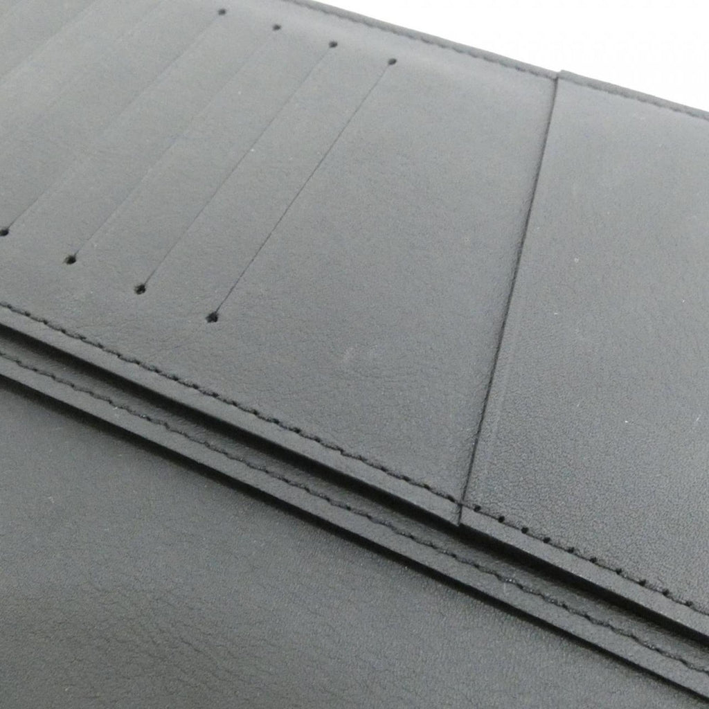 Louis Vuitton Black Leather Long Wallet