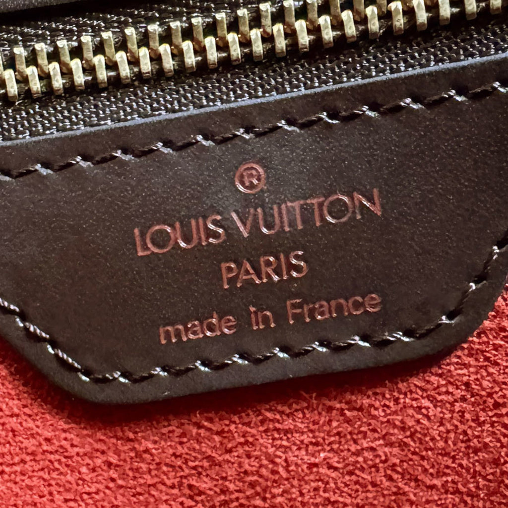 Louis Vuitton Damier Canvas Ebene Damier Canvas Handbag