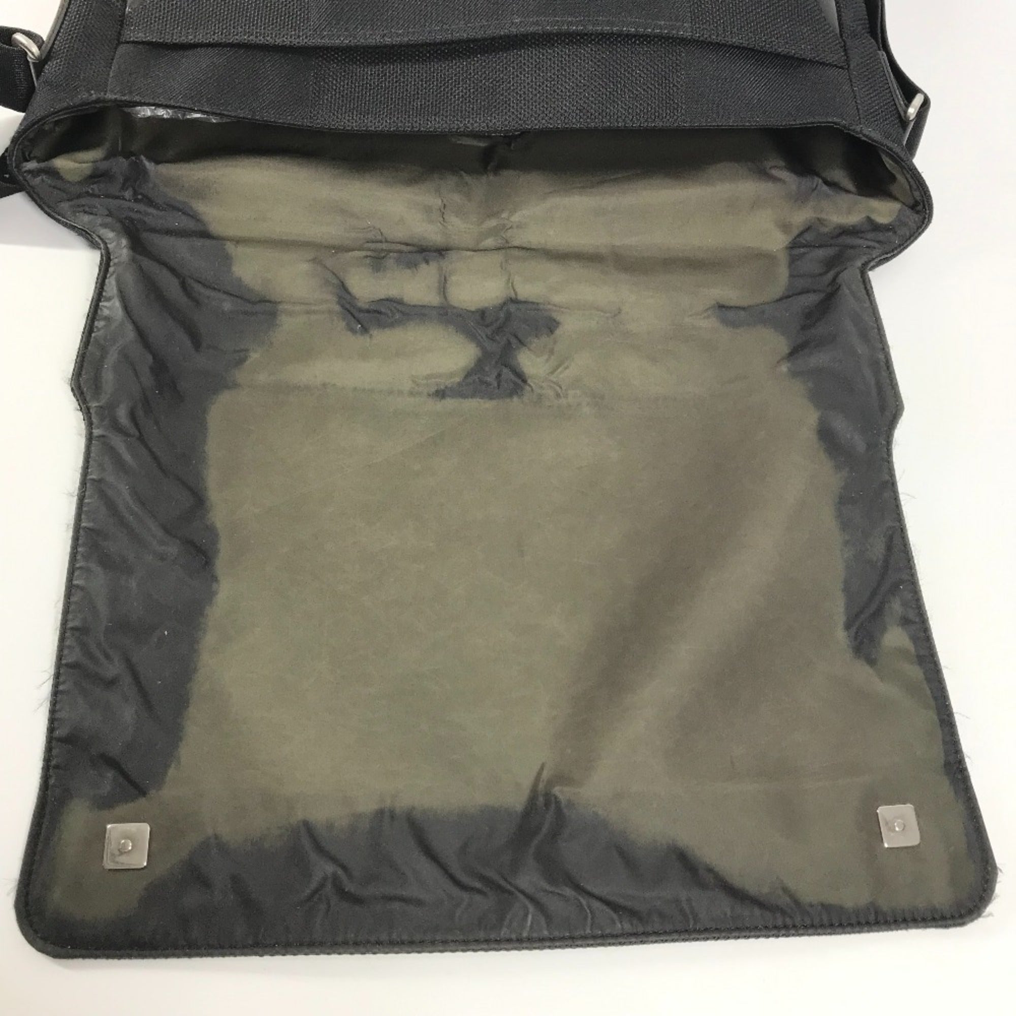 Louis Vuitton Black Noir Damier Geant Messenger Bag Shoulder Bag