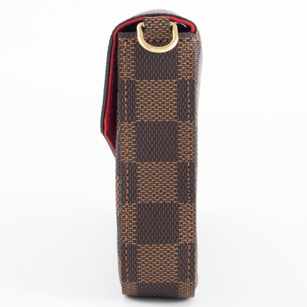 Louis Vuitton Brown Damier Canvas Ebene Damier Canvas Shoulder Bag