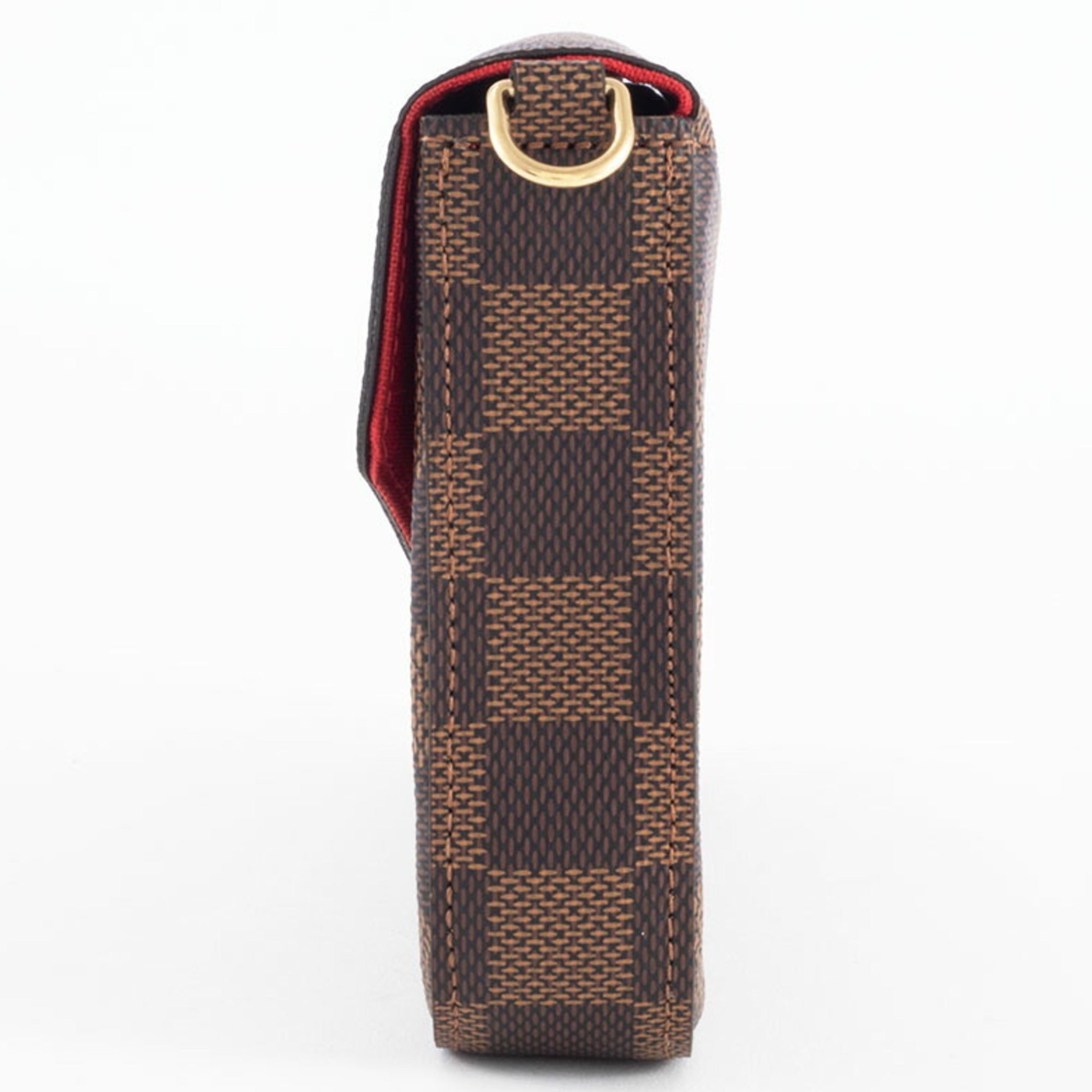 Louis Vuitton Brown Damier Canvas Ebene Damier Canvas Shoulder Bag