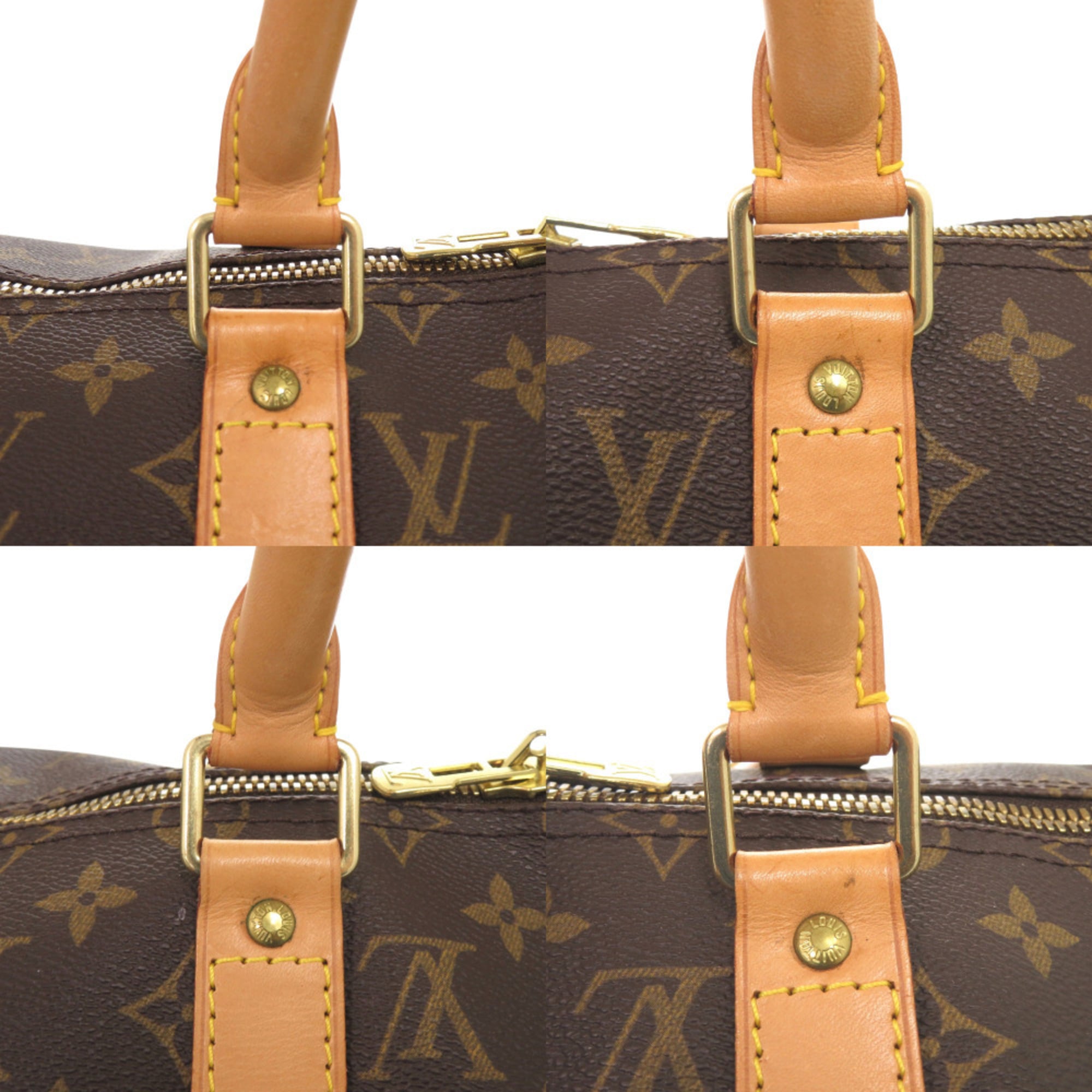 Louis Vuitton Brown Monogram Monogram Boston Bag