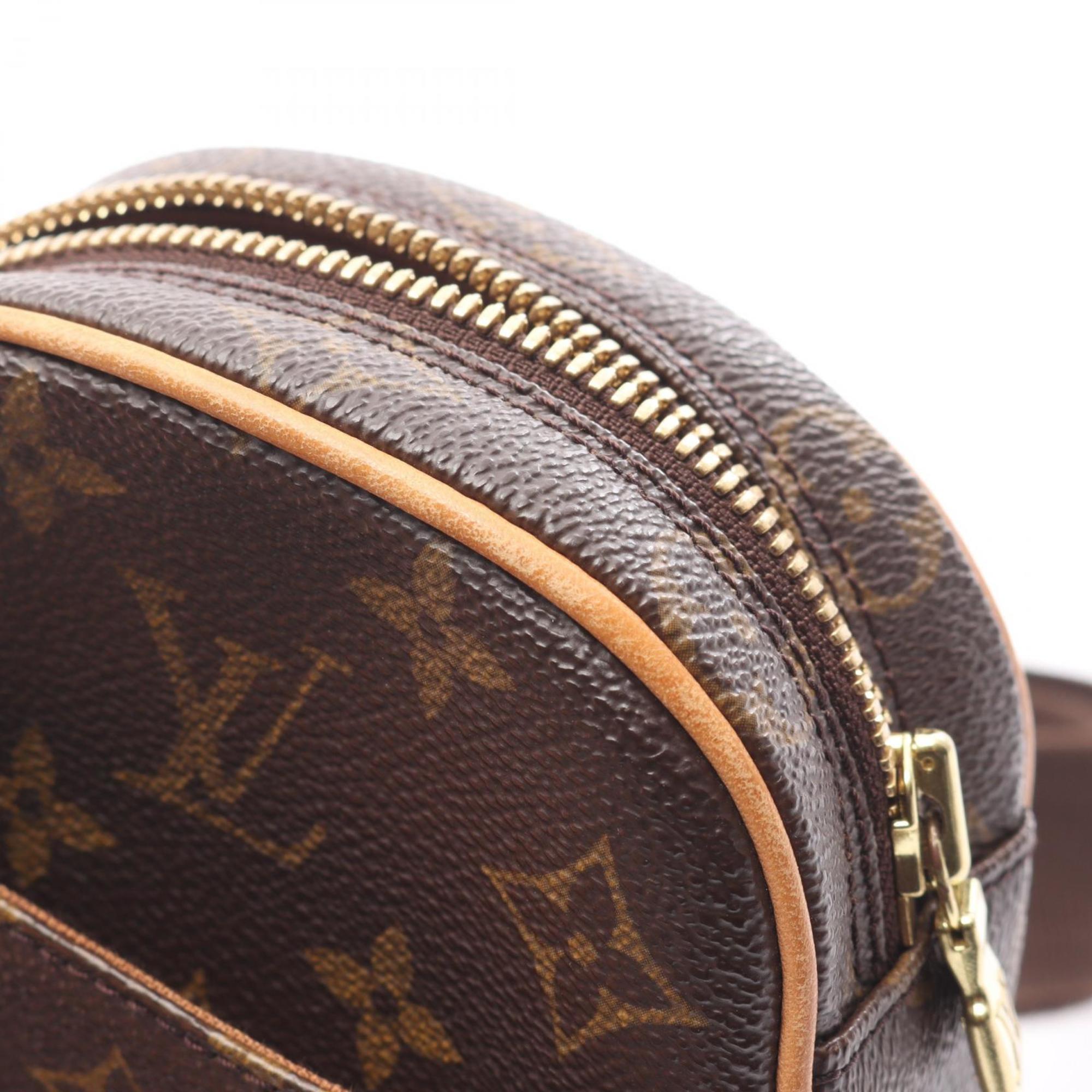 Louis Vuitton Brown Coated Canvas Monogram Pvc Leather Fanny Pack