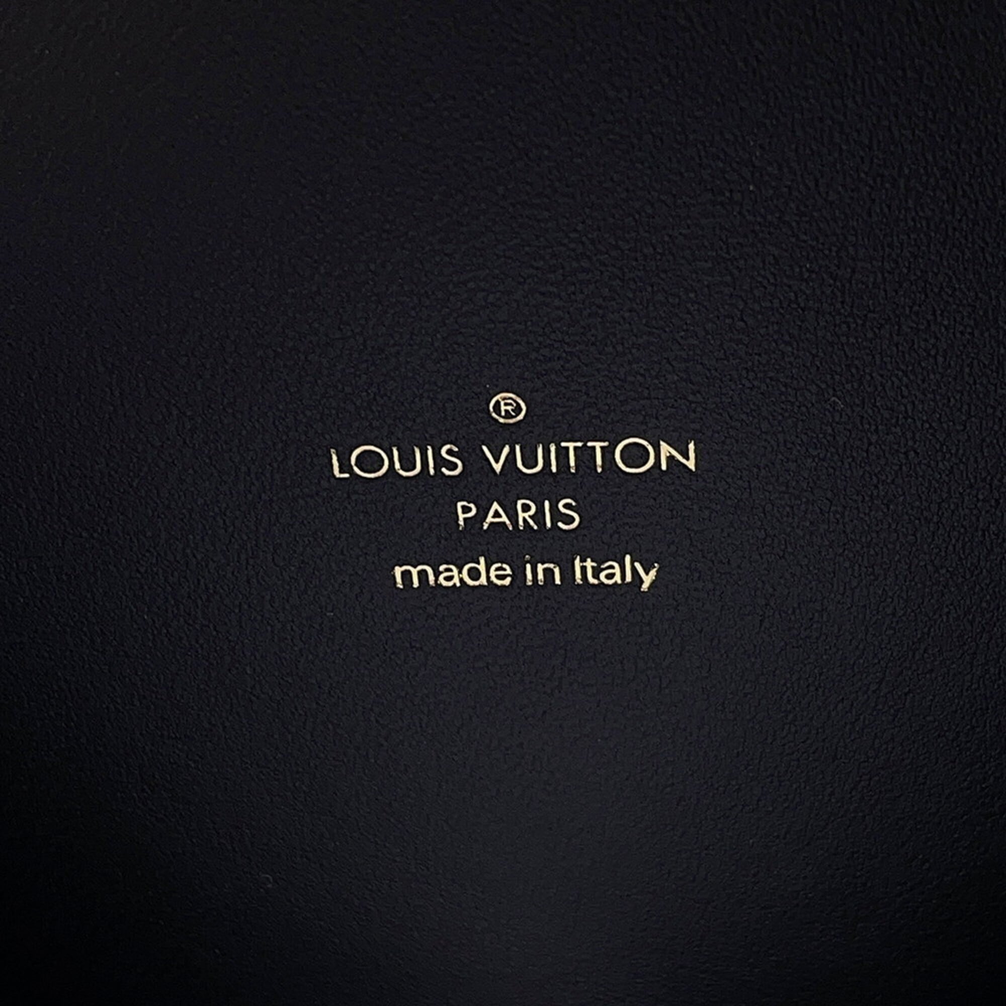 Louis Vuitton Noir Monogram Reverse Handbag