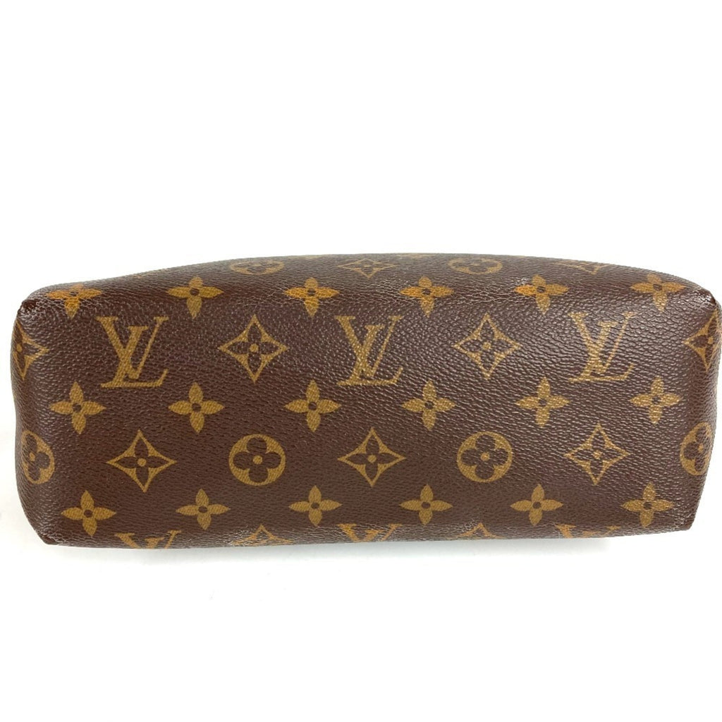 Louis Vuitton Black Brown Monogram Clutch Bag Pouch