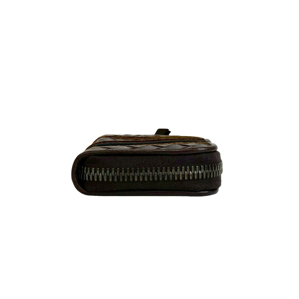Bottega Veneta Brown Leather Coin Purse/Coin Case