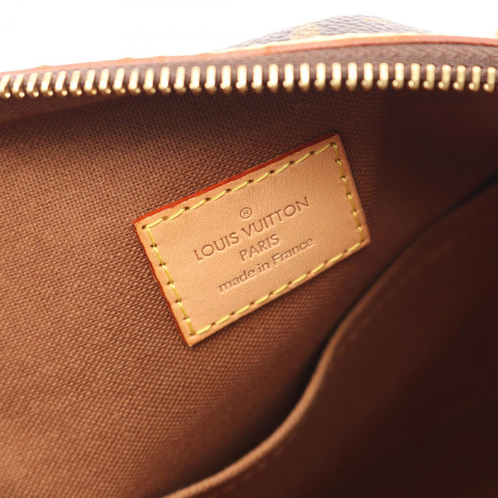 Louis Vuitton Brown Monogram Coated Canvas Handbag