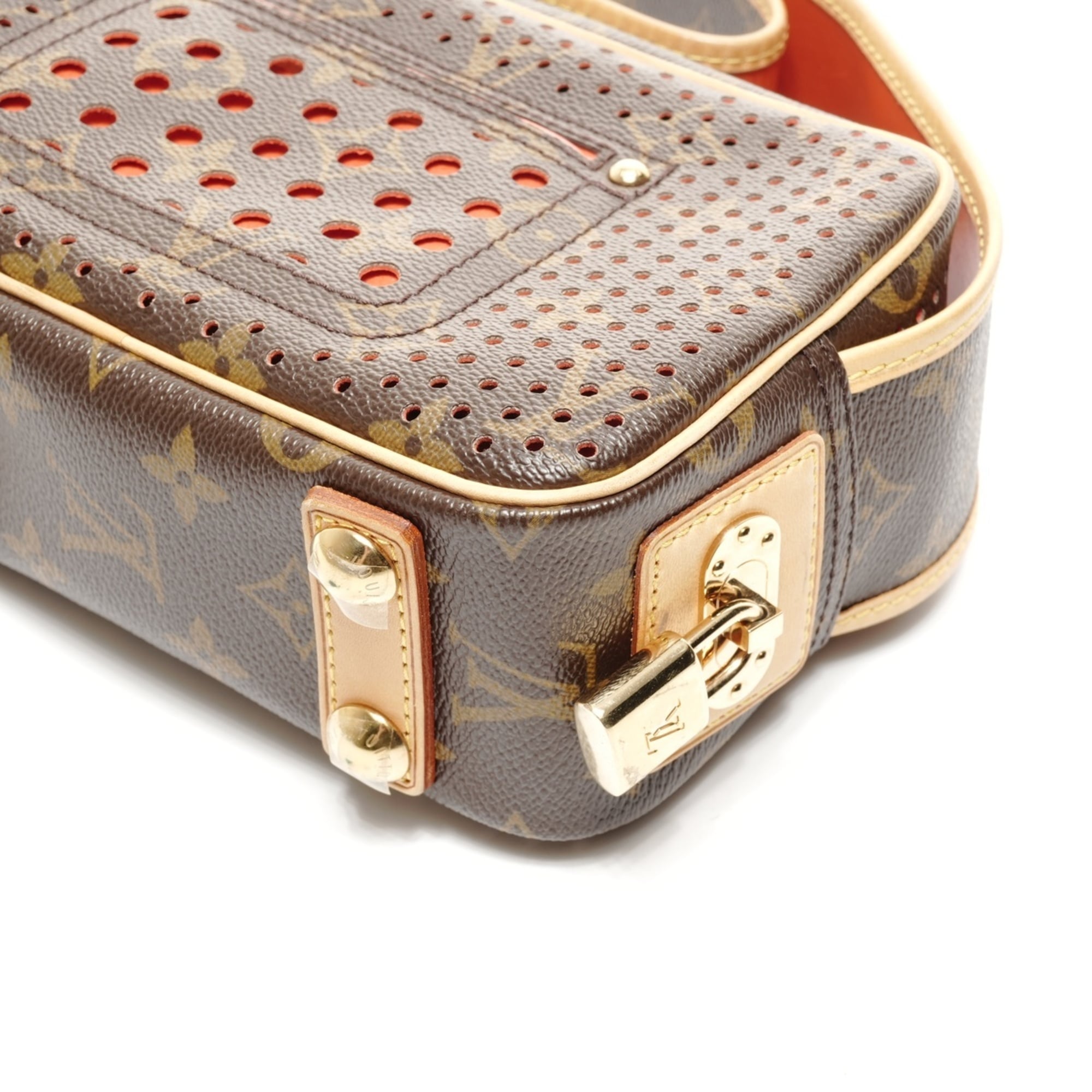 Louis Vuitton Brown Monogram Monogram Perforated Shoulder Bag