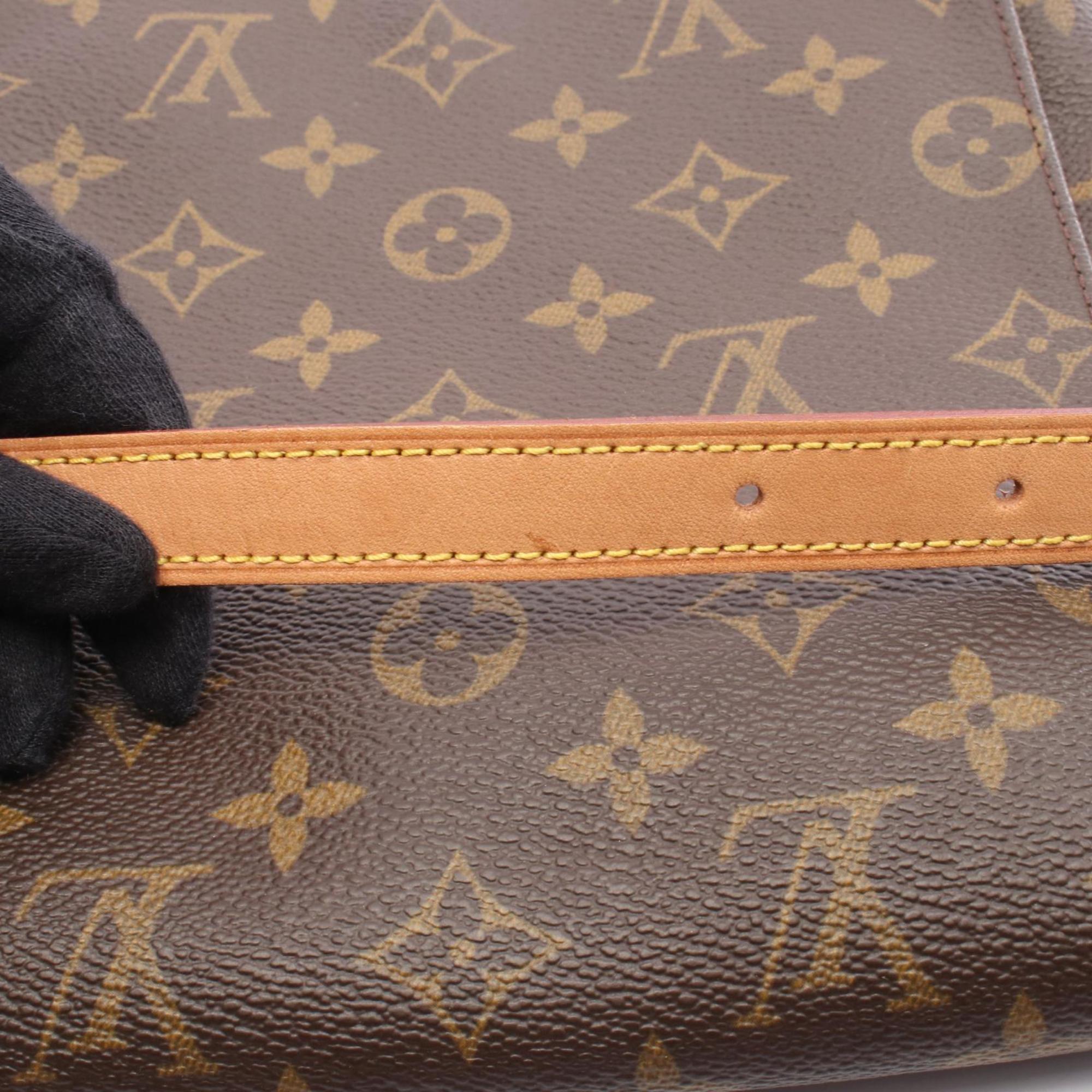 Louis Vuitton Brown Monogram Coated Canvas Shoulder Bag