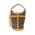 Louis Vuitton Marron Coated Canvas Handbag