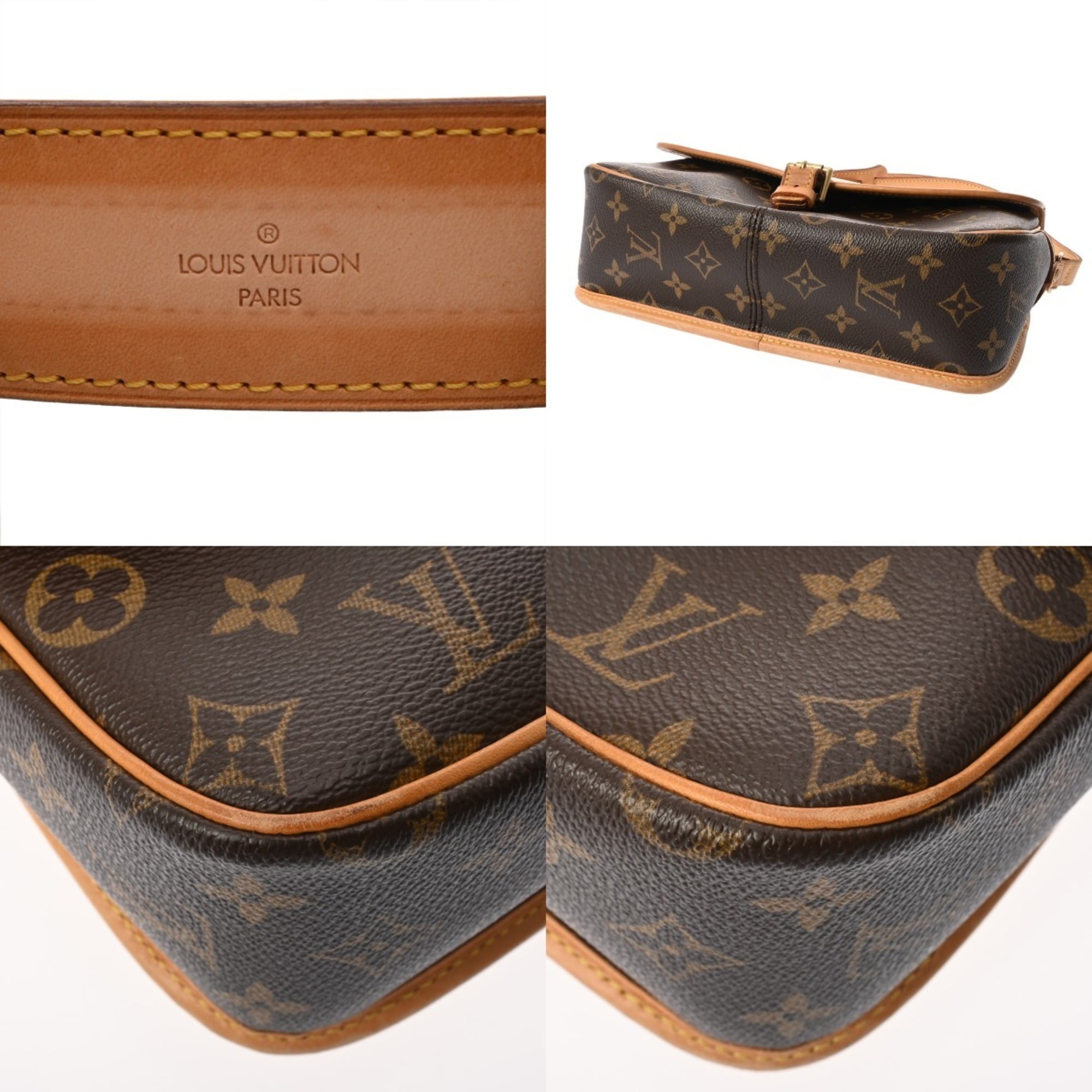 Louis Vuitton Brown Monogram Shoulder Bag
