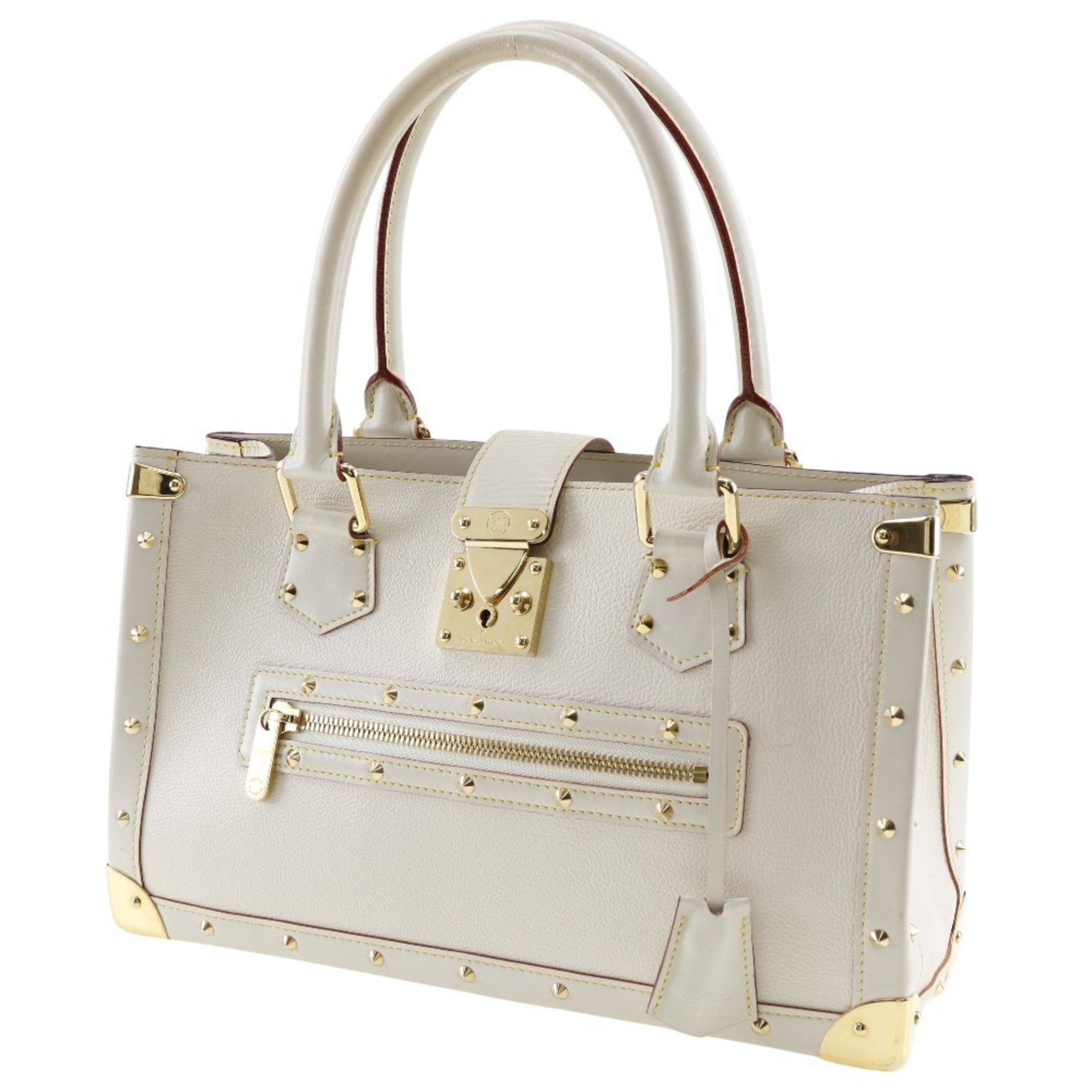 Louis Vuitton Blanc Leather Handbag