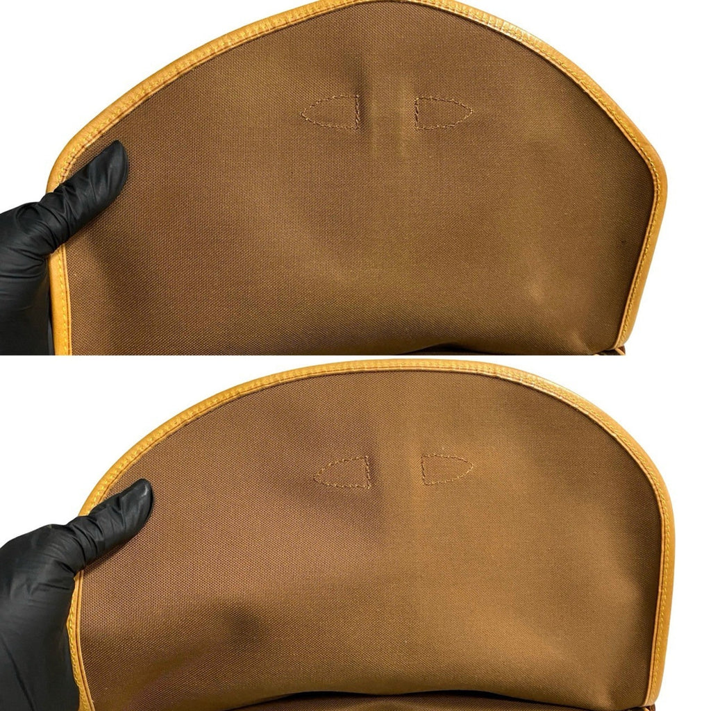 Louis Vuitton Brown Leather Pvc Pochette Shoulder Bag