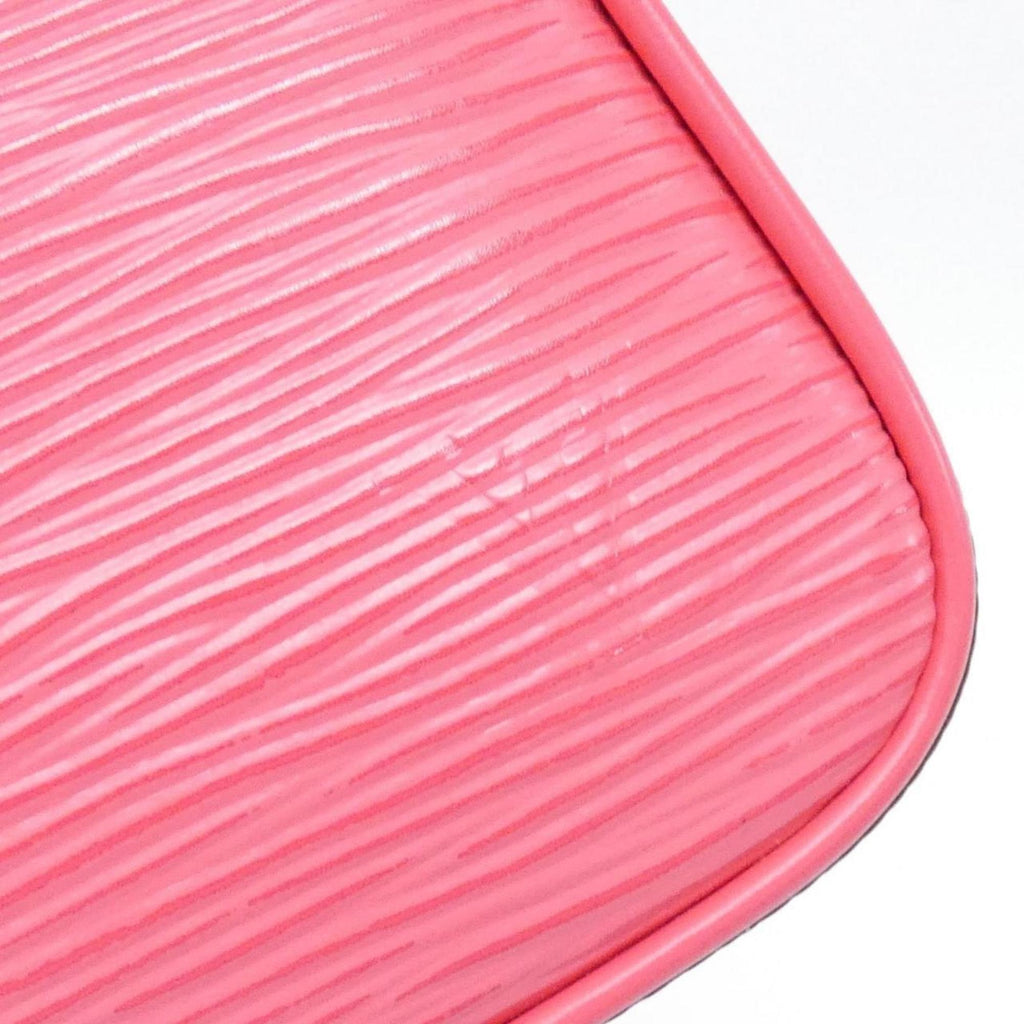 Louis Vuitton Pink Leather Pouch
