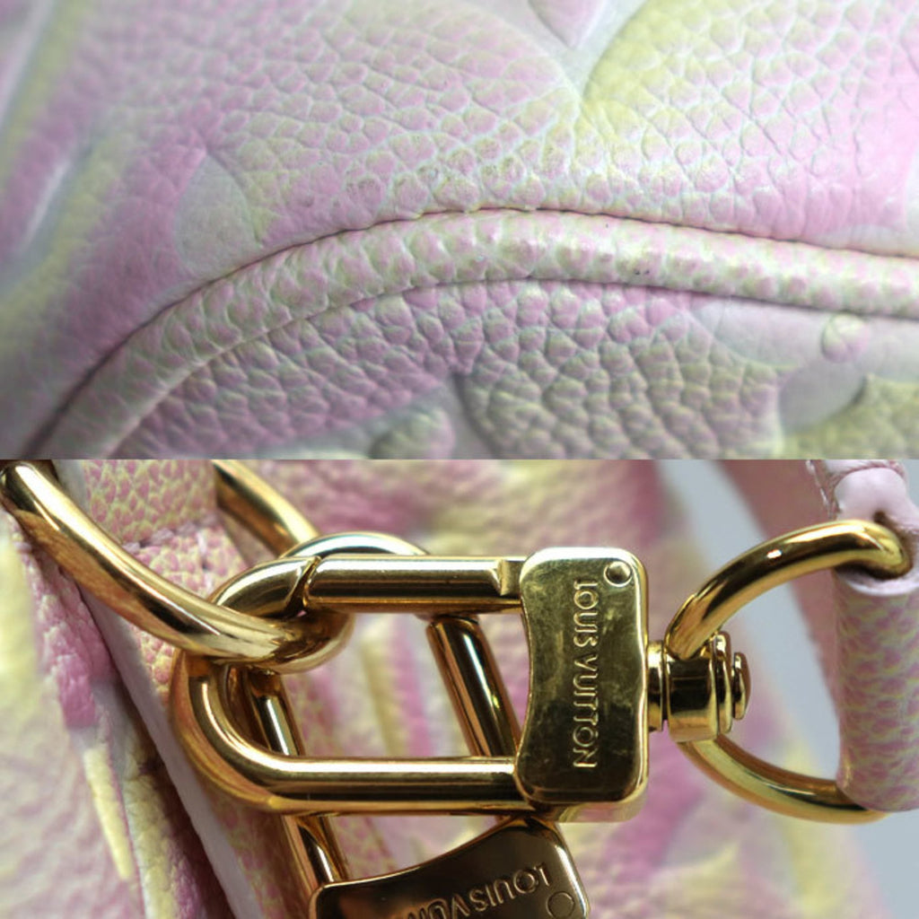 Louis Vuitton Pink Monogram Empreinte Shoulder Bag