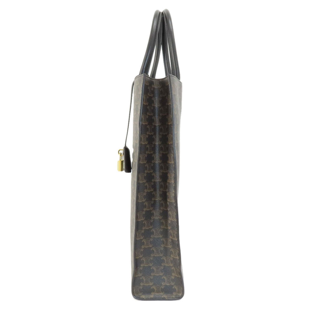 Celine Brown Pvc Tote Bag