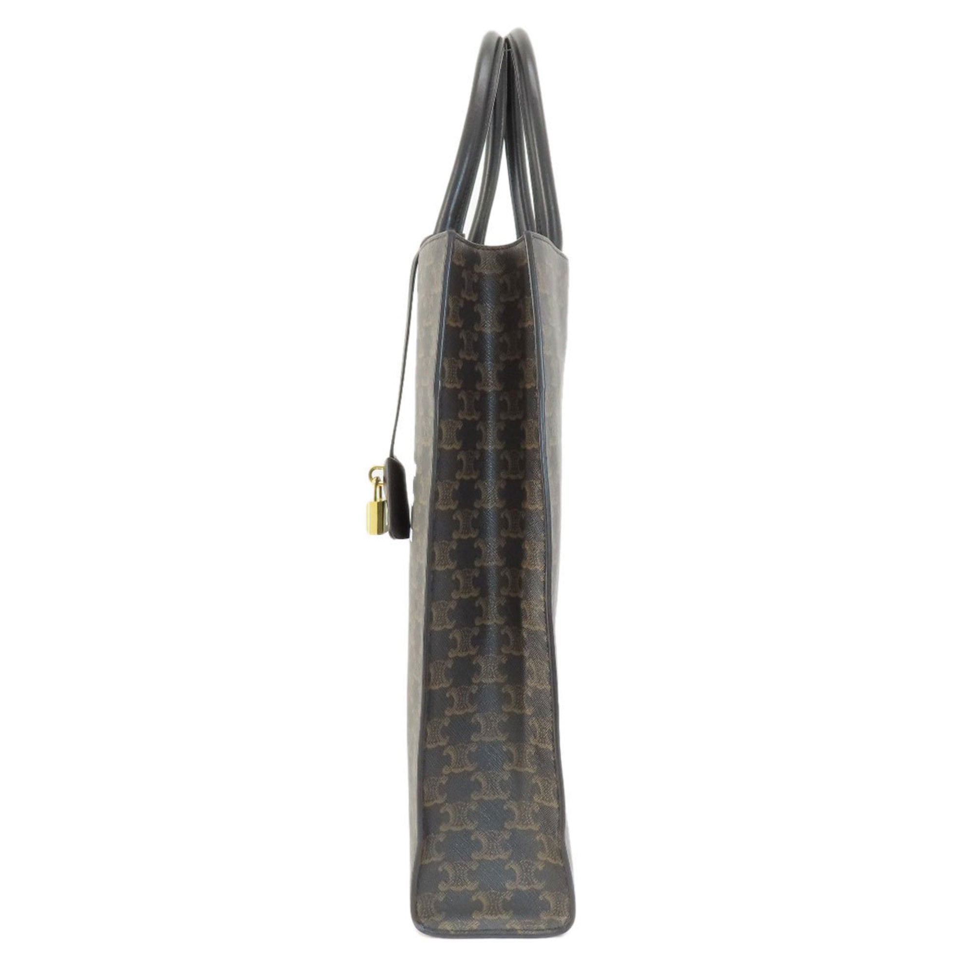 Celine Brown Pvc Tote Bag