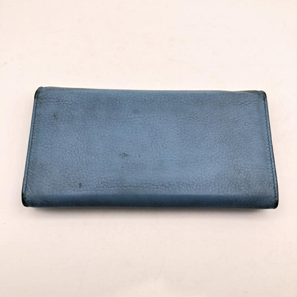 Balenciaga Light Blue Long Wallet (Bi-Fold)