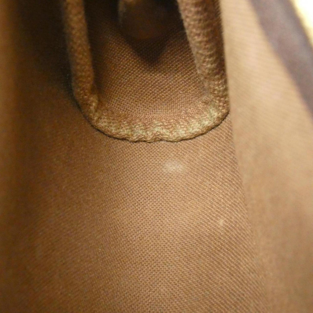 Louis Vuitton Marron Coated Canvas Shoulder Bag