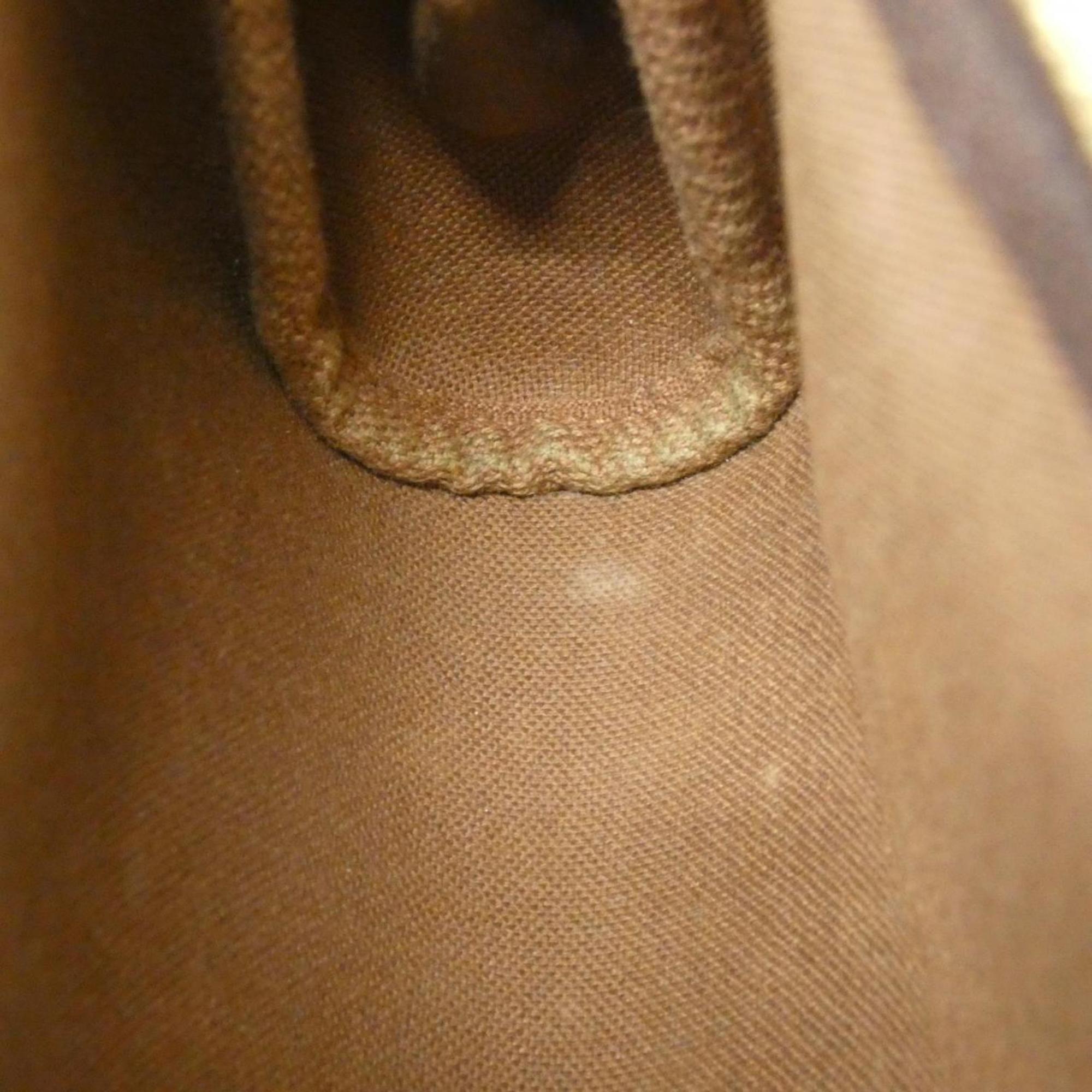Louis Vuitton Marron Coated Canvas Shoulder Bag