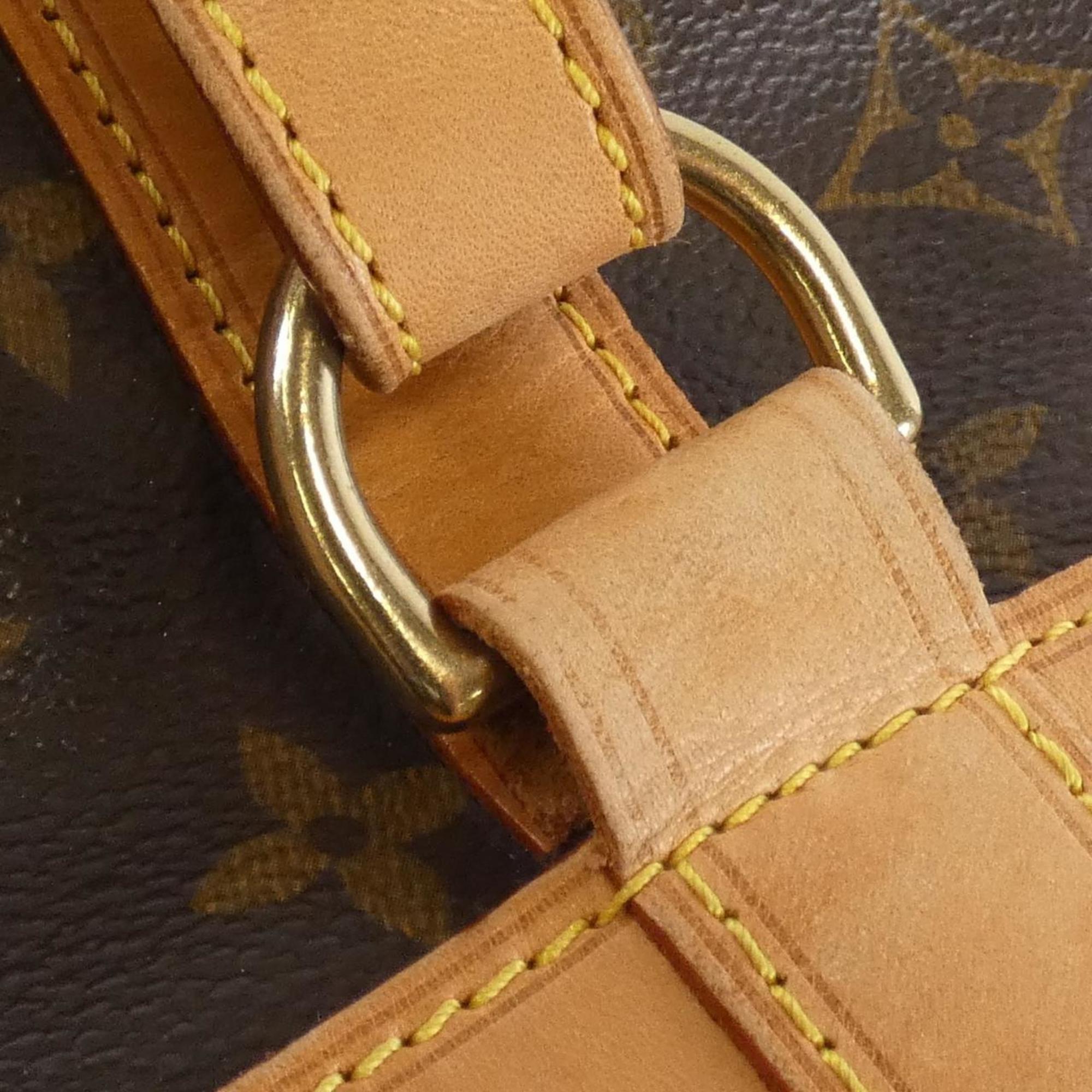 Louis Vuitton Marron Coated Canvas Shoulder Bag