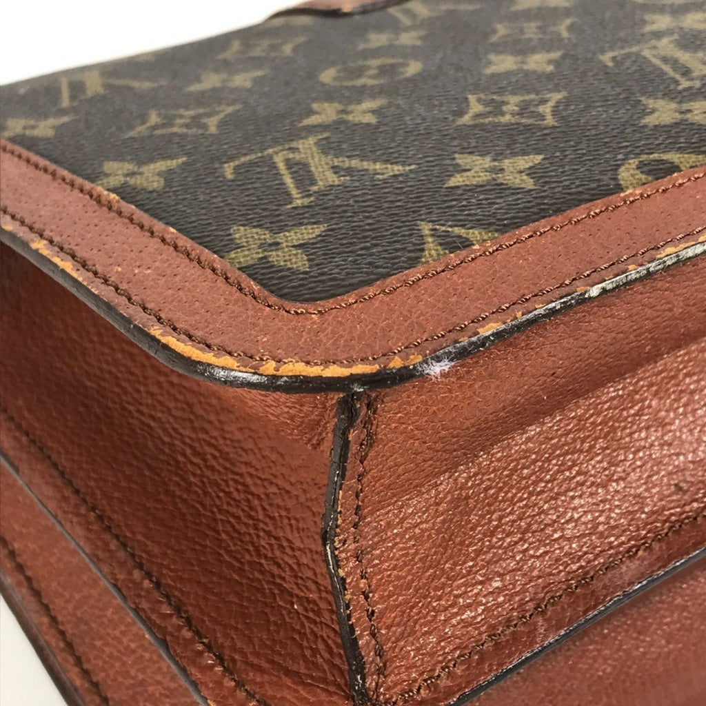 Louis Vuitton Brown Monogram Canvas Pochette Shoulder Bag