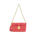 Louis Vuitton Rose Leather Pochette Shoulder Bag