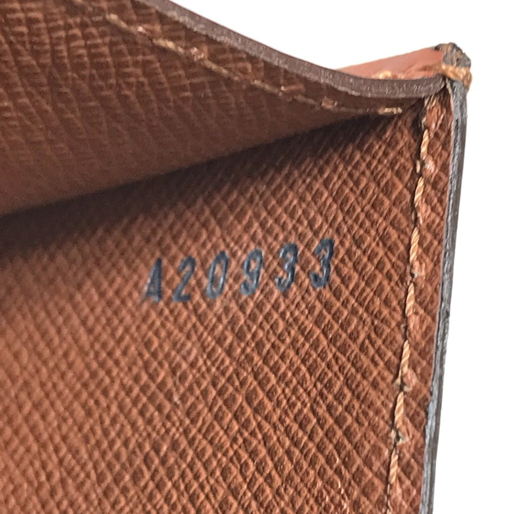 Louis Vuitton Brown Leather Handbag