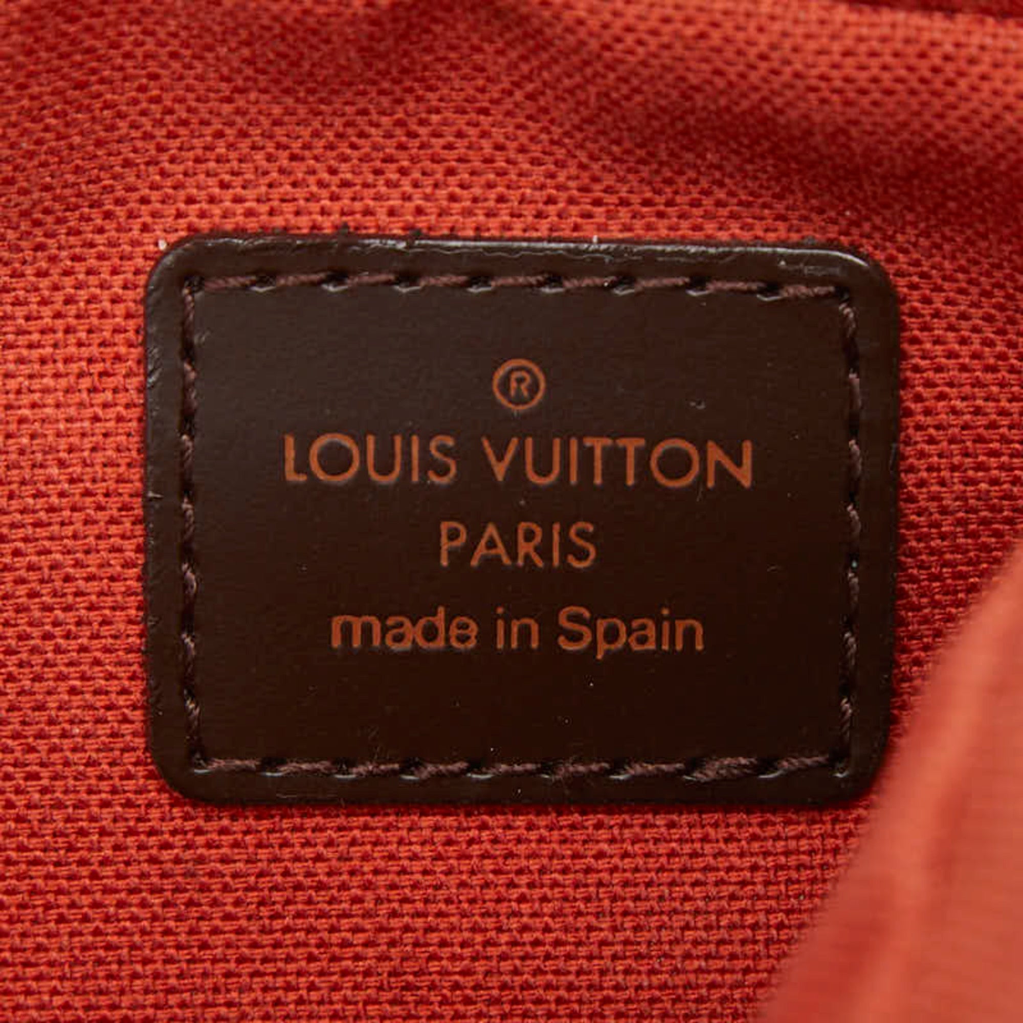 Louis Vuitton Brown Pvc Leather Sling Bag