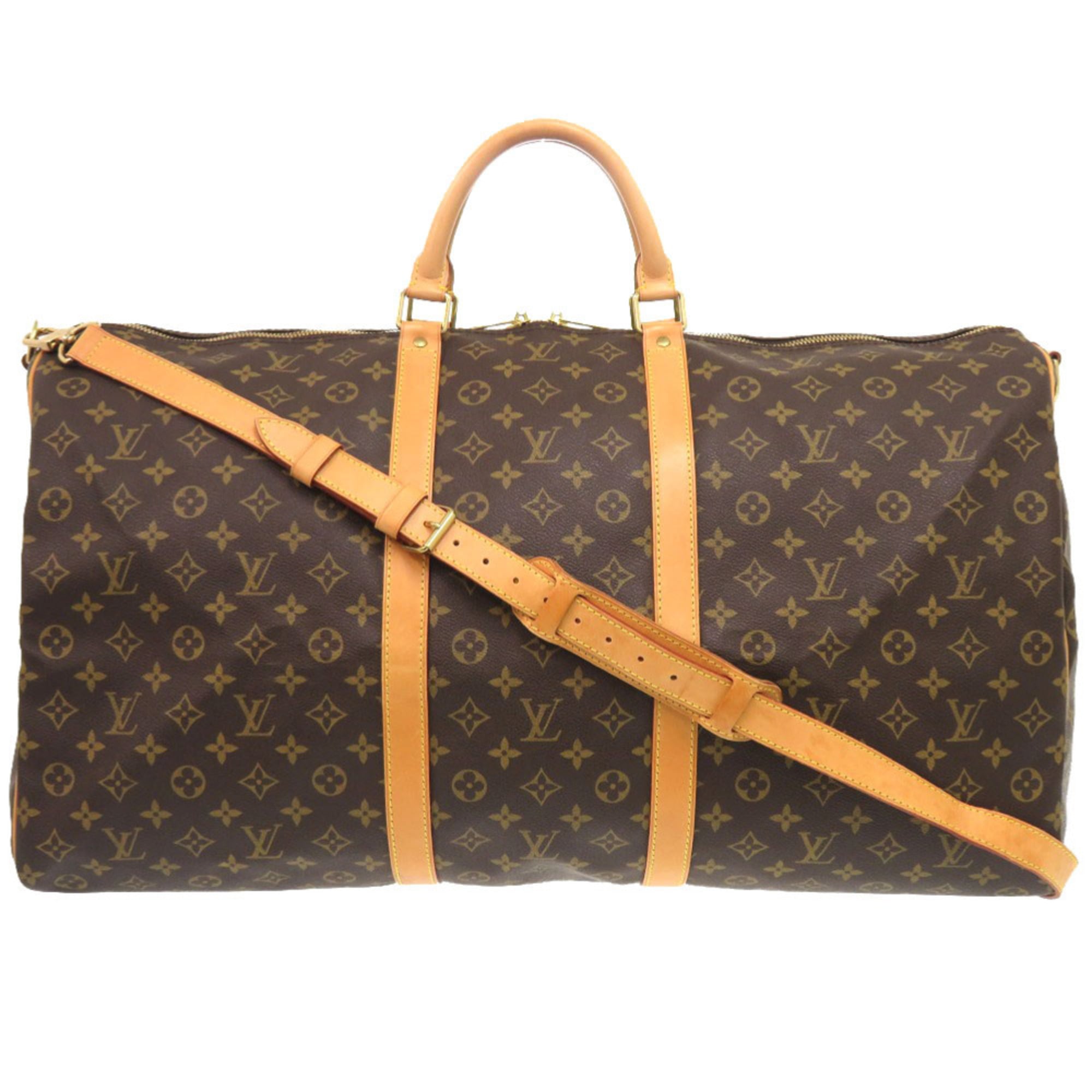 Louis Vuitton Brown Monogram Monogram Boston Bag