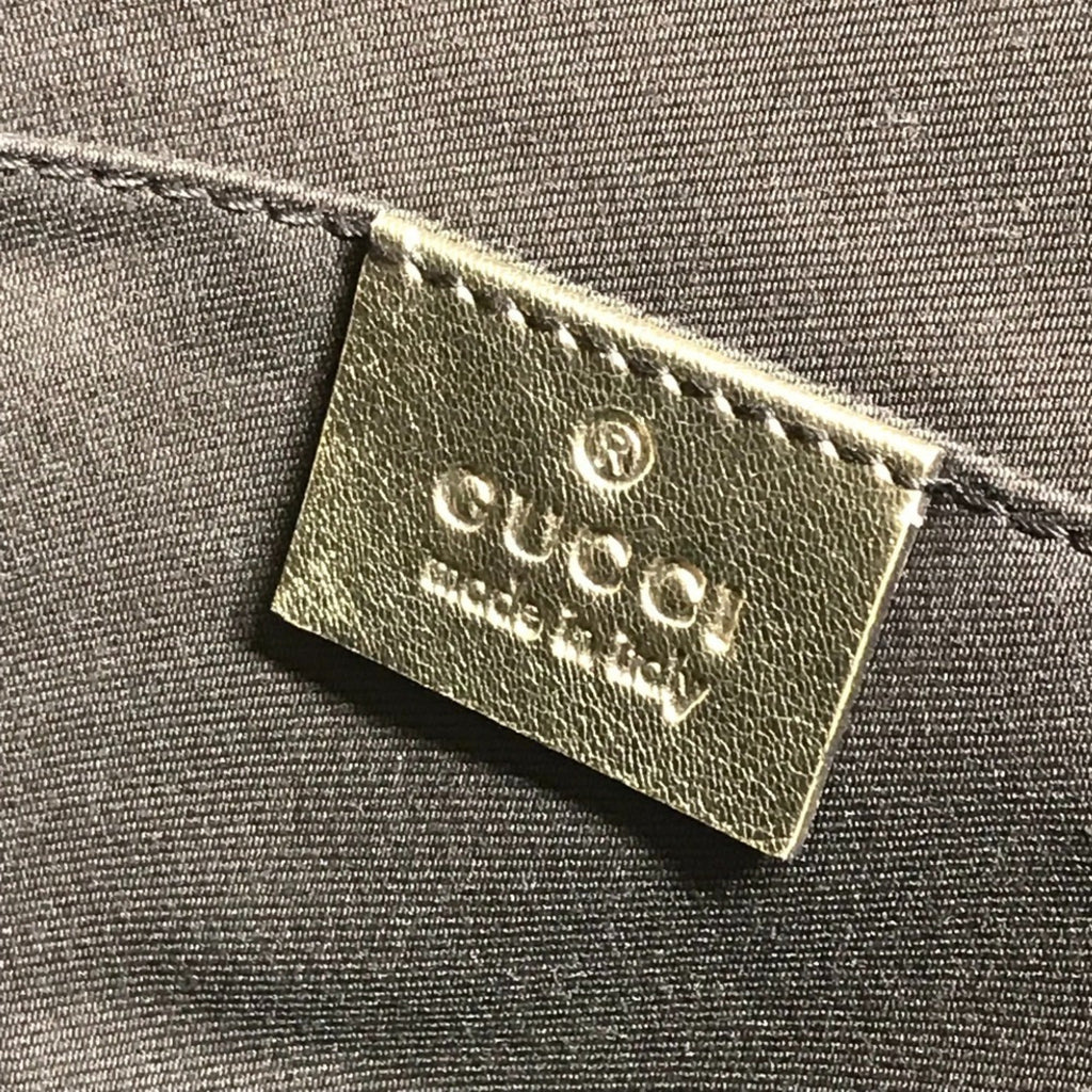 Gucci Gold Coated Canvas Shoulder Bag Tote Bag (Pre-Owned)