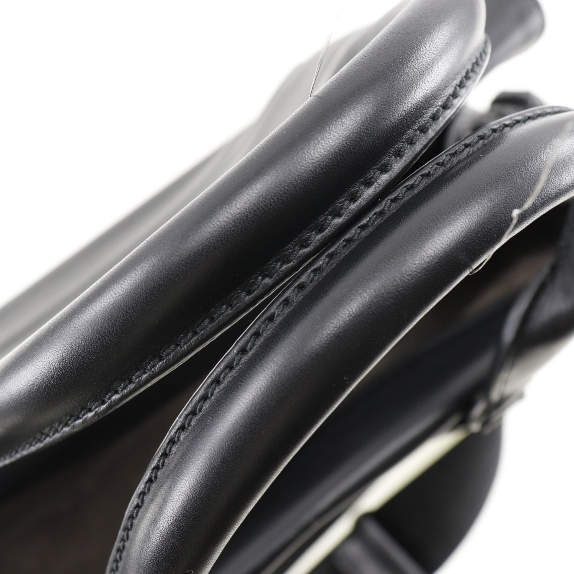 Bottega Veneta Black Leather Handbag