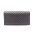Gucci Brown Leather Long Wallet (Bi-Fold) (Pre-Owned)